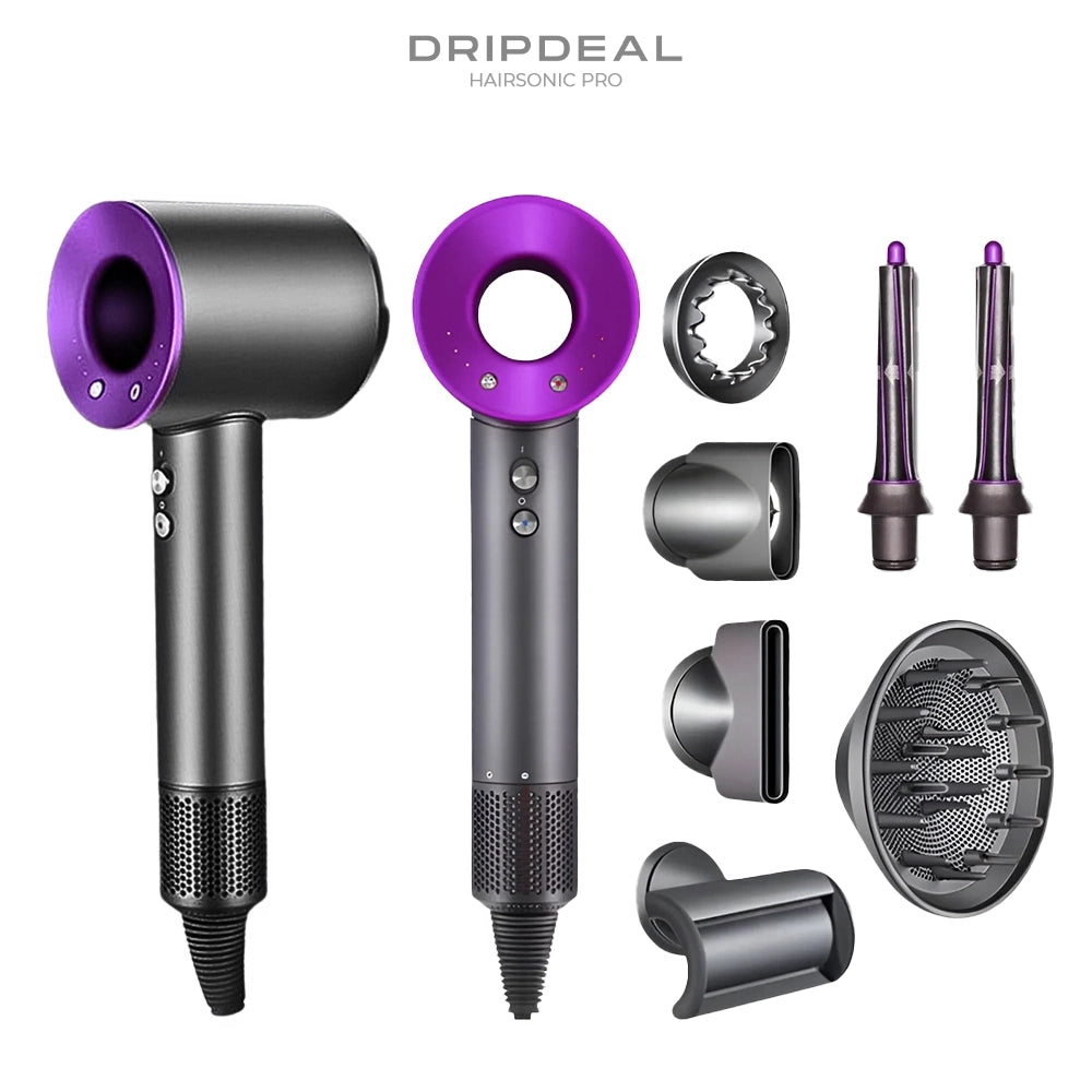 HairSonic Pro Dripdeal | 5-in-1 Haartrockner und Styling-Gerät mit Ionen-Technologie