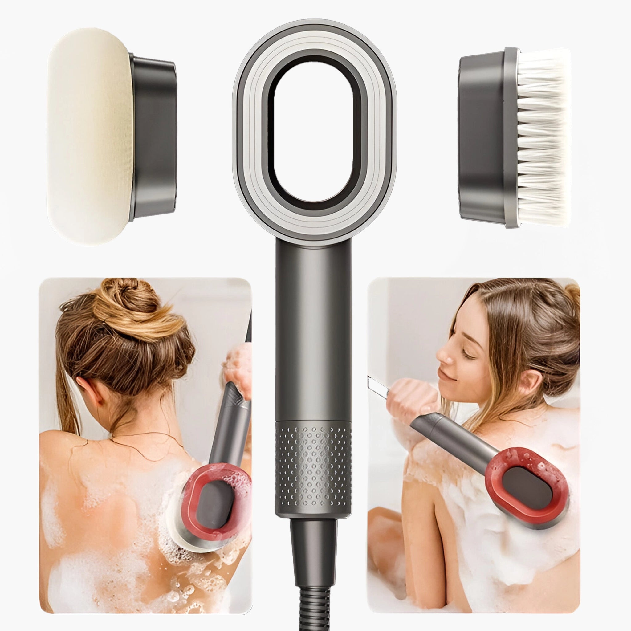 PureFlow One – Premium Filter-Duschkopf mit Massage-Aufsatz