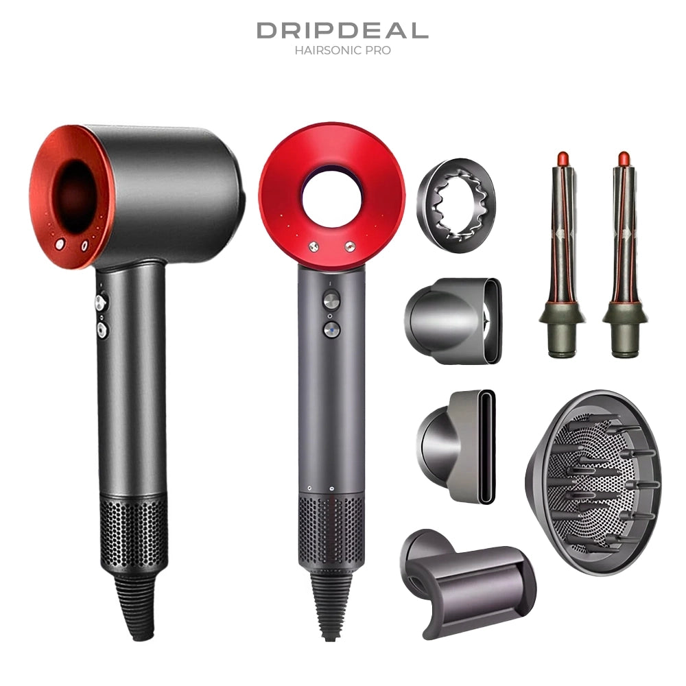 HairSonic Pro Dripdeal | 5-in-1 Haartrockner und Styling-Gerät mit Ionen-Technologie