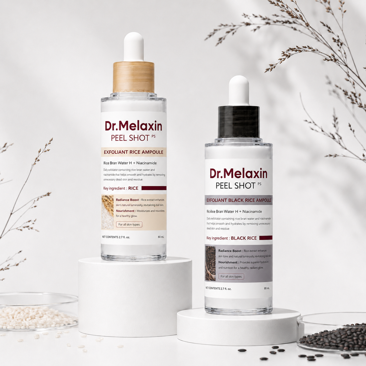 Peel Shot – Black Rice Porenpflege Serum | Koren Skincare
