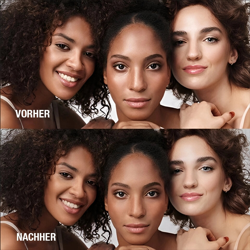 Puderquaste Aus Schwanendaune - Extra Groß, Weich & Waschbar, Für Lose Puder, Lila