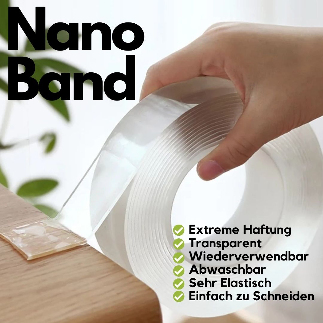 Nano Band Doppelseitiges Klebeband von Dripdeal