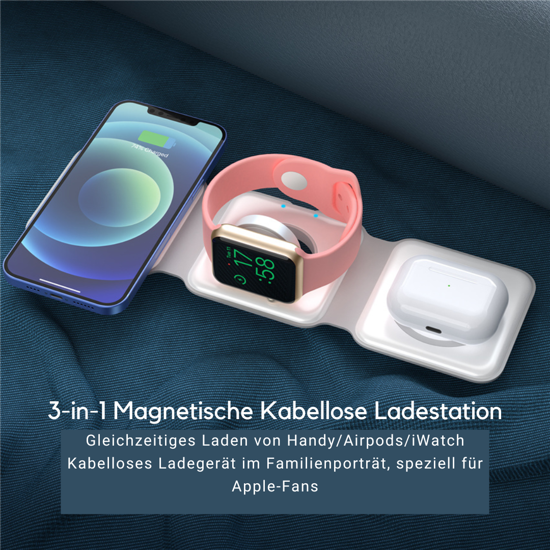 Magnetisches Ladegerät Für Q Smartwatch Gen 1-3 – Schnellladen Mit Schutz Vor Überhitzung & Kurzschluss